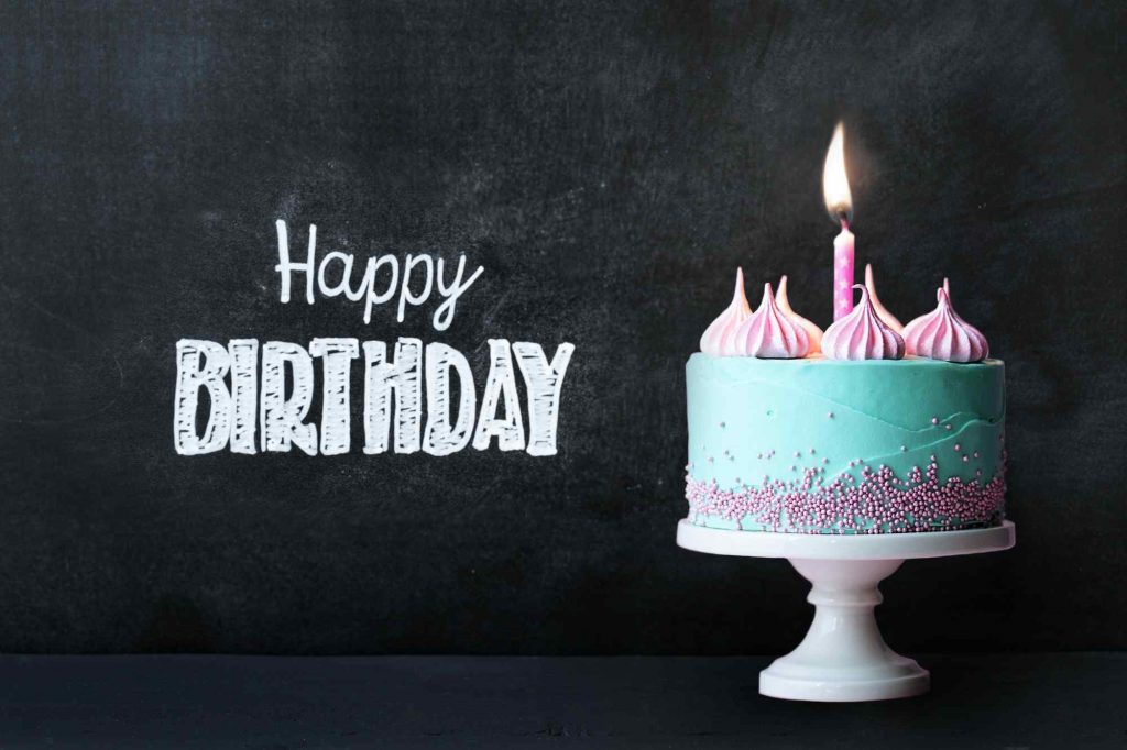 Birthday cupcake